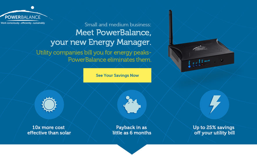 Responsive Dynamic Landing Page For PowerBalance